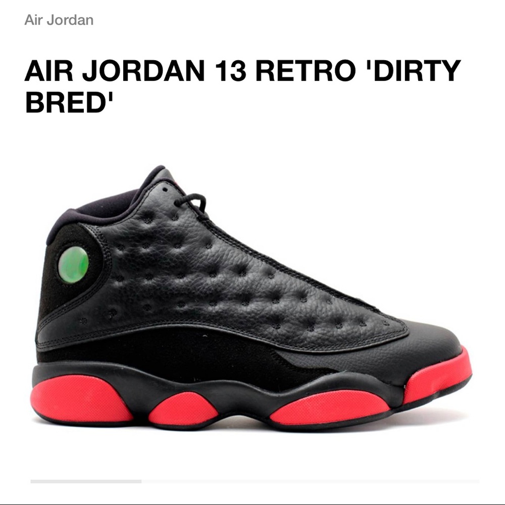 AIR JORDAN 13 RETRO 'DIRTY BRED